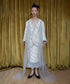 Dot Organza Raw Edge Jacket